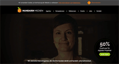 Desktop Screenshot of mandarin-medien.de